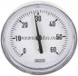 Preview: Bimetallthermometer, waagerecht D80/0 bis +60°C/60mm