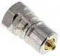 Preview: Hydraulikkupplung ISO 7241-1B, Stecker/Druckeleminator, G 3/8"(IG), Stahl