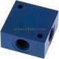 Preview: Kreuz-Verteiler 4 x G 3/8",Aluminium