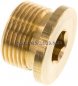 Preview: Verschlussstopfen Innenskt. G 1", Messing