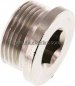 Preview: Verschlussstopfen Innenskt. G 1", Messing vernickelt