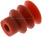 Preview: Balgsauger, 2,5-fach, 18,0x8mm, Silikon (60A, rot)