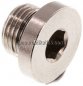 Preview: Verschlussstopfen Innenskt. G 1/8", Messing vernickelt