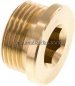 Preview: Verschlussstopfen Innenskt. G 3/4", Messing