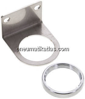 Preview: HALTEWINKEL UND MUTTER FÜR R 014 ES