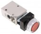 Preview: 3/2-Wege Ventil G 1/4", Drucktaster rot