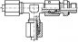Preview: Einstellb. L-Schneidringverschraubung G 1/4"-8 S (M16x1,5), 1.4571