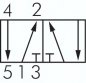 Preview: 5/2-Wege-Fußventil, G 1/4", Raste