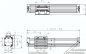 Preview: Kolbenstangenloser Zylinder,  Kolben Ø 25 mm, Hub 1600 mm
