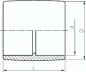 Preview: Klebemuffe, PVC-U, 110mm