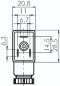 Preview: Magnetspule für Magnetventil 115 V AC, Bauf. U, Steckergr.1