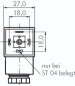Preview: Magnetspule für Magnetventil 12 V=, Bauf. G, Steckergr.3