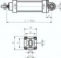 Preview: ISO15552-Laschenschwenkbefestigung (sphär) 50mm 1.4401