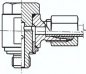 Preview: Winkel-Schwenkverschraubung M 42x2-30 S (M42x2), Stahl verzinkt