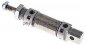Preview: ISO 6432-Zylinder, doppeltwirkend, Kolben 25mm,Hub 10mm