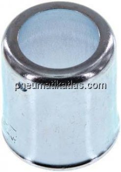 Schlauchhülse für Niederdruckschlauch DN16(25 - 25,5mm) Stahl