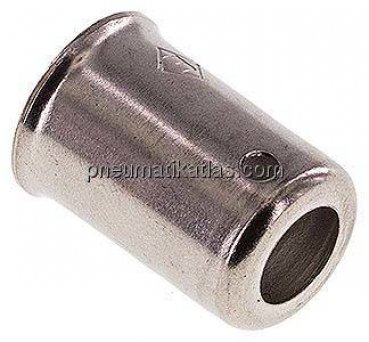 Schlauchhülse für Niederdruckschlauch DN4(10,5 - 11mm), ES