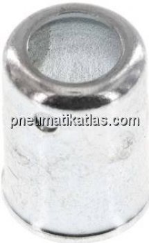 Schlauchhülse für Niederdruckschlauch DN4(11 - 11,5mm) Stahl