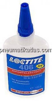 Loctite Sekundenkleber, 100 g, für Kunststoffe und Elastomere