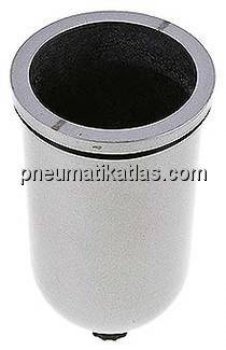 STANDARD Metallbehälter ohne Sichtrohr f. Filter, Standard 3 - 9