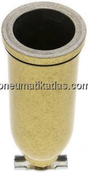 Metallbehälter ohne Sichtrohr f. Feinfilter, Standard 1