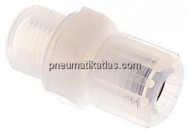 Gerade Verschraubung G 3/8"-8x6mm, PFA