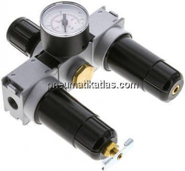 MULTIFIX Wartungseinheit (0), 3-tlg., G 1/4", 0,5 - 10 bar