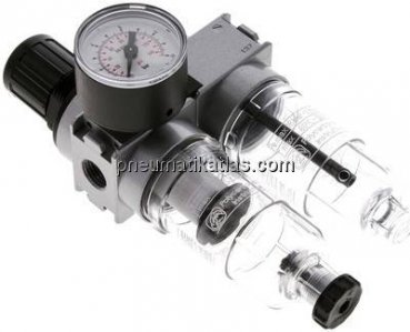 MULTIFIX Wartungseinheit (0), 2-tlg., G 1/4", 0,2 - 6 bar