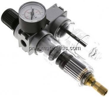 MULTIFIX Wartungseinheit (0), 2-tlg., G 1/4", 0,5 - 10 bar