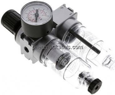MULTIFIX Wartungseinheit (0), 2-tlg., G 1/8", 0,2 - 6 bar