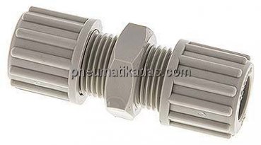 Gerade Verschraubung 12x9mm, Polypropylen