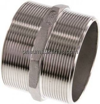 Doppelnippel G 3"-G 3", 1.4408