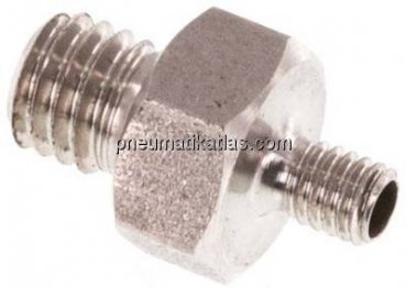 Doppelnippel M 5-M 3, 1.4571