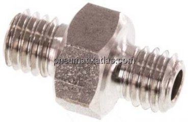 Doppelnippel M 5-M 5, 1.4571