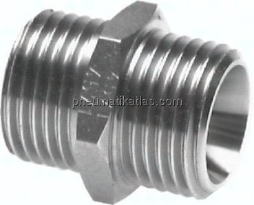 Preview: Doppelnippel G 1"-G 3/4", 1.4571