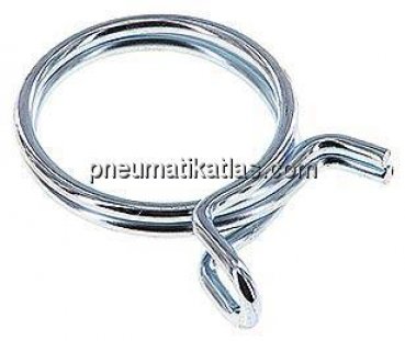 Draht-Nachspannschelle 44,4mm Spannbereich 42,5 - 45,5 mm