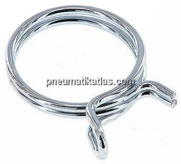 Draht-Nachspannschelle 52,0mm Spannbereich 50,6 - 53,2 mm