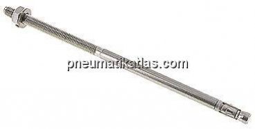 FISCHER Schwerlastanker FAZ II 10x160mm, 245mm lang, Edelstahl A4