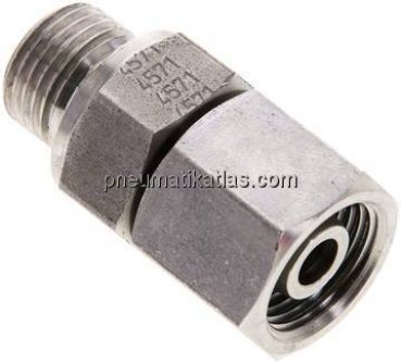 Einstellb. Schneidringverschr. M 16x1,5-10 S, 1.4571