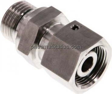 Einstellb. Schneidringverschr. G 1/2"-14 S, 1.4571