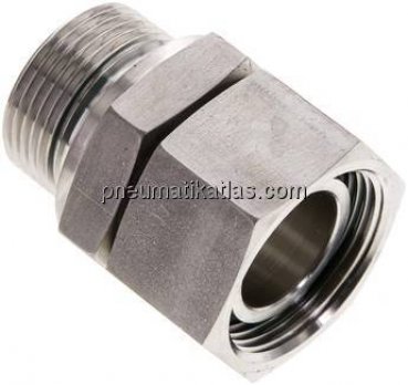 Einstellb. Schneidringverschr. M 33x2-28 L, 1.4571