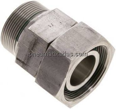 Einstellb. Schneidringverschr. M 48x2-38 S, 1.4571