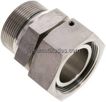 Einstellb. Schneidringverschr. M 48x2-42 L, 1.4571