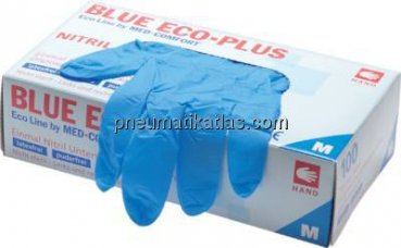 Nitril-Einmalhandschuhe, puderfrei, blau, XL, 100er Box