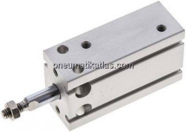 Direktmontagezylinder, Kolben 20mm,Hub 25mm, Standard