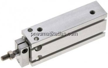 Direktmontagezylinder, Kolben 16mm,Hub 40mm, verdrehgesichert