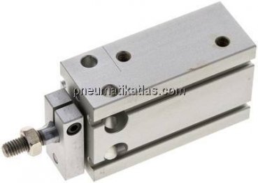 Direktmontagezylinder, Kolben 20mm,Hub 20mm, verdrehgesichert