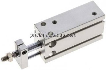 Direktmontagezylinder, Kolben 20mm,Hub 30mm, verdrehgesichert