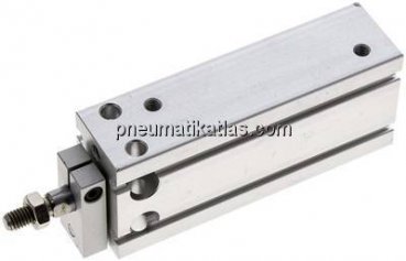 Direktmontagezylinder, Kolben 20mm,Hub 50mm, verdrehgesichert