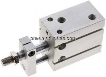 Direktmontagezylinder, Kolben 32mm,Hub 20mm, verdrehgesichert